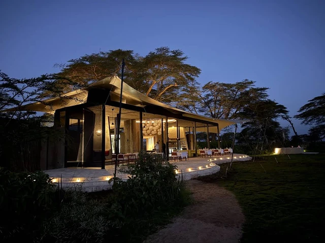 Angama Amboseli · 外观与环境