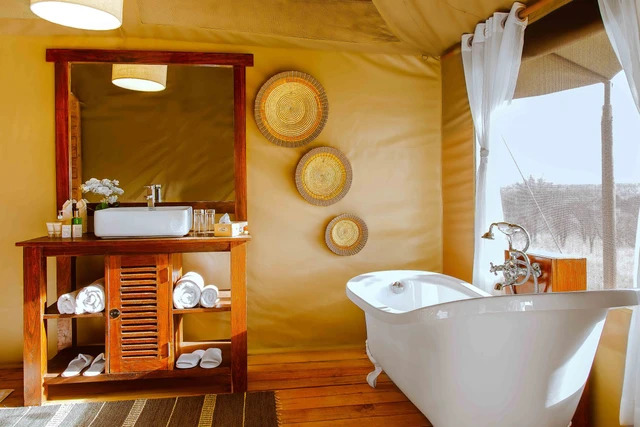 Matawi Serengeti Camp · 浴室
