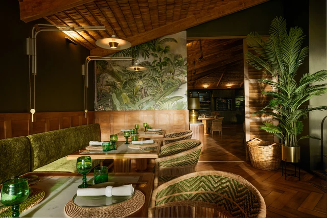 Laba Ngorongoro Crater Lodge · 餐厅与用餐环境