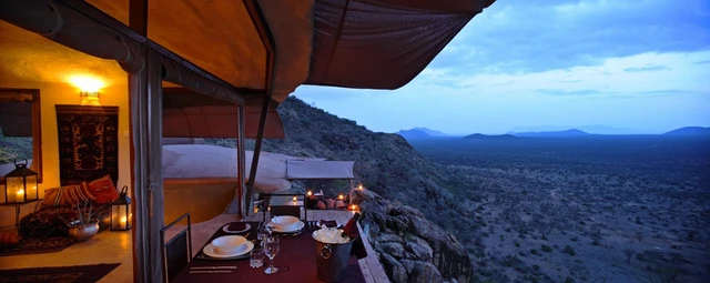 Saruni Samburu · 餐厅与用餐环境