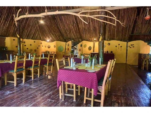 Migunga Tented Camp · 餐厅与用餐环境