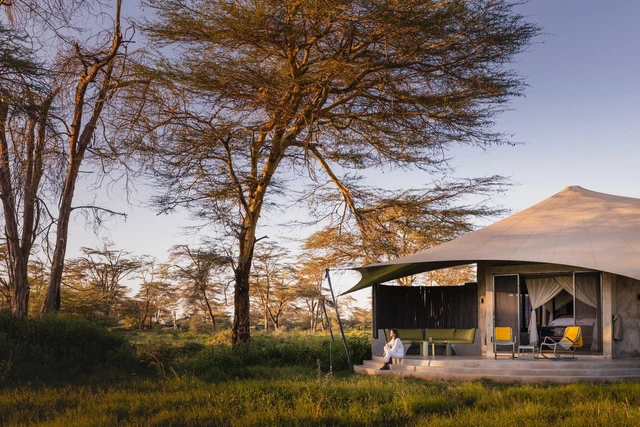 Angama Amboseli · 外观与环境