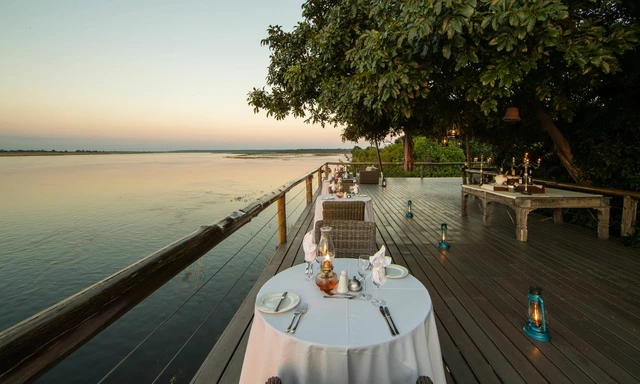 Chobe Game Lodge · 餐厅与用餐环境