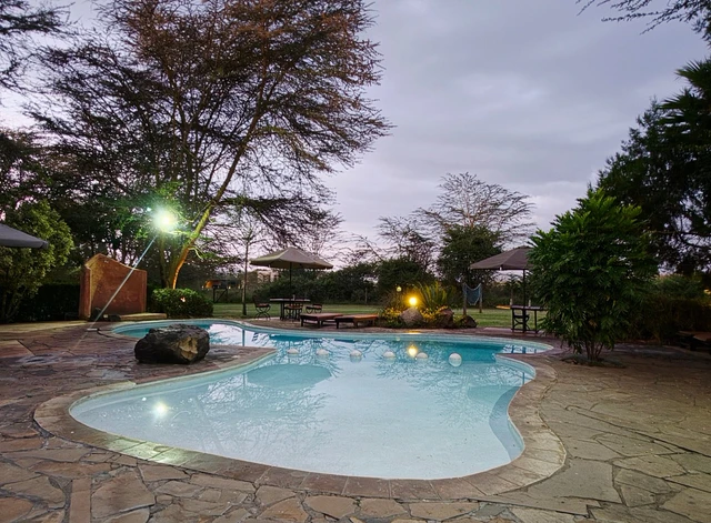 Ziwa Bush Lodge · 泳池