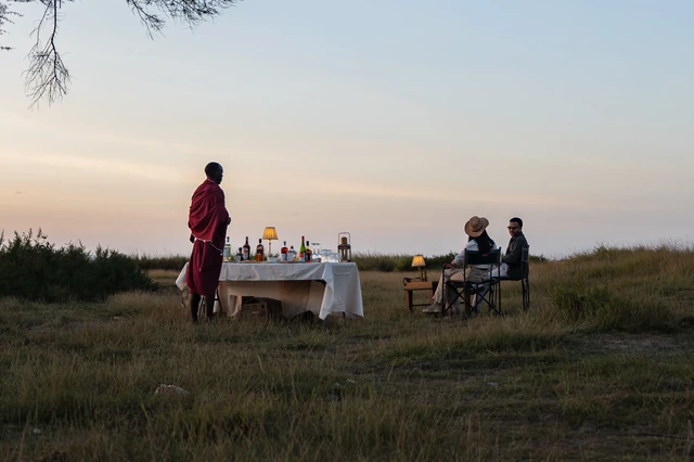 Soroi Amboseli Camp · 餐厅与用餐环境