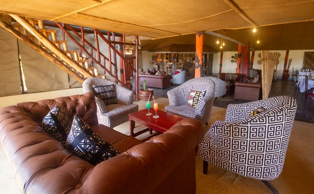 Africa Safari Serengeti Ikoma Camp · 休息区