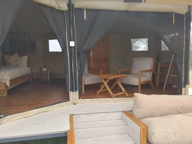 Sidai Serengeti Camp · 露台与景观