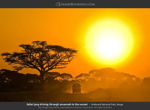SafariBookings 路线参考影像