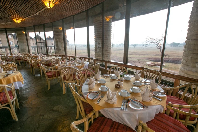 Salt Lick Safari Lodge · 餐厅与用餐环境