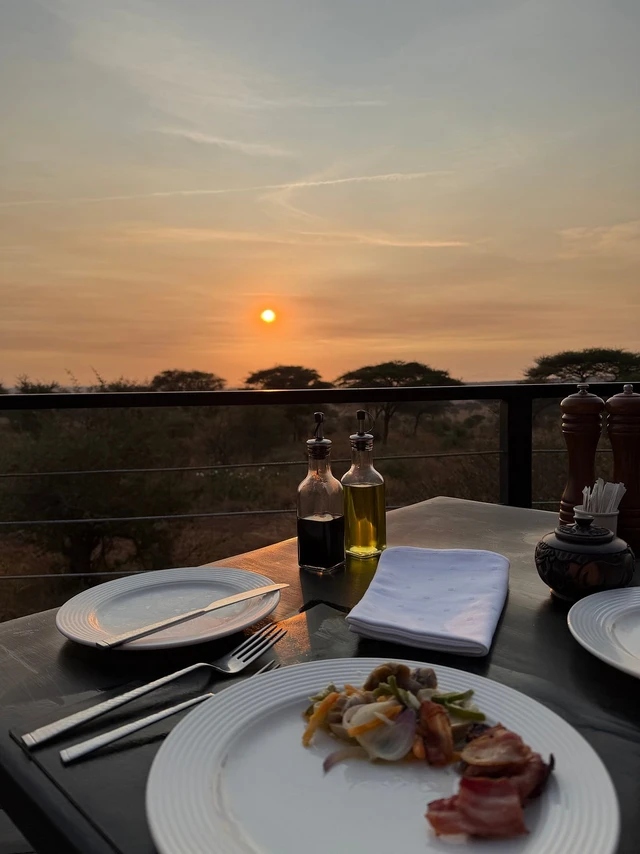 Tarangire Elephant Springs Camp · 餐厅与用餐环境