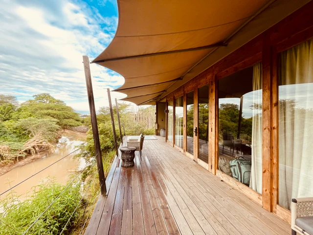 JW Marriott Masai Mara Lodge · 露台与景观