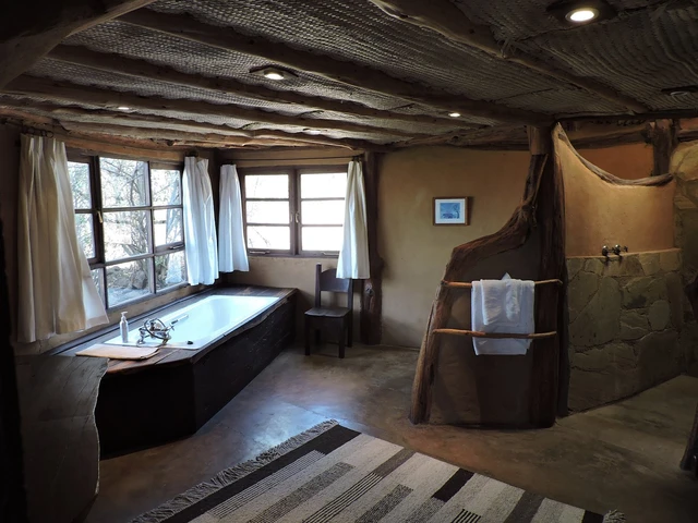 Lewa Wilderness Lodge · 浴室