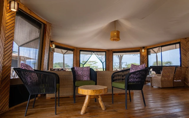 Nyota Serengeti Camp · 休息区