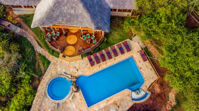 Ngorongoro Forest Tented Lodge · 泳池
