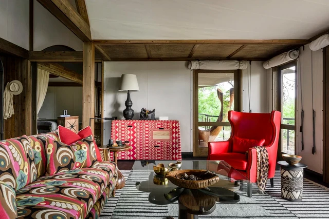 Xigera Safari Lodge · 休息区