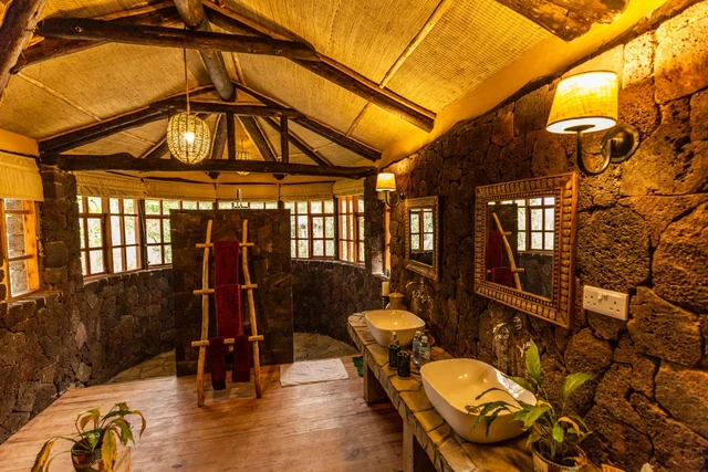 Mount Gahinga Lodge · 浴室