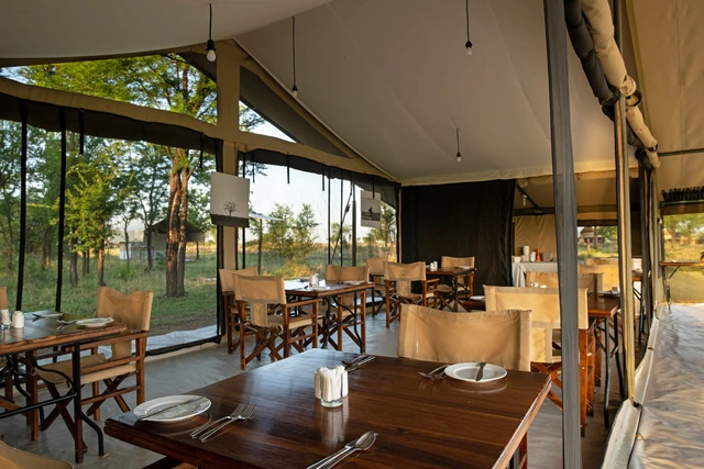 Mara Kati Kati Tented Lodge · 餐厅与用餐环境