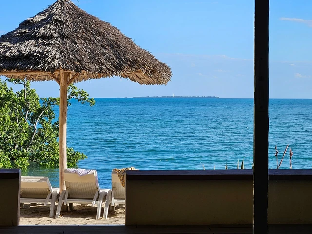 Golden Palm Boutique Zanzibar · 露台与景观