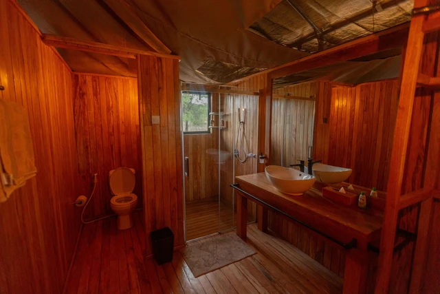 Signature Serengeti Luxury Tented Safari Camp · 浴室