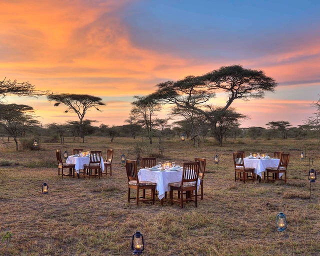 Ndutu Safari Lodge · 餐厅与用餐环境