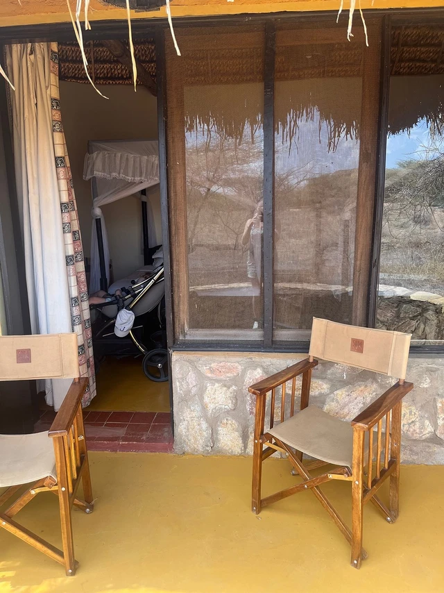 Samburu Sopa Lodge · 露台与景观