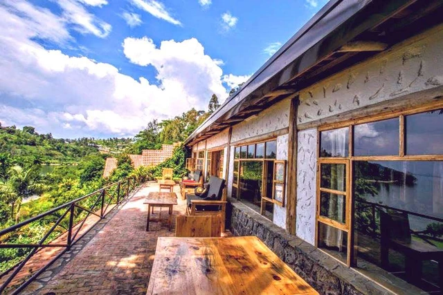 Paradise Kivu · 露台与景观