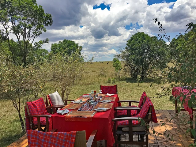 kaboso safari camp · 餐厅与用餐环境
