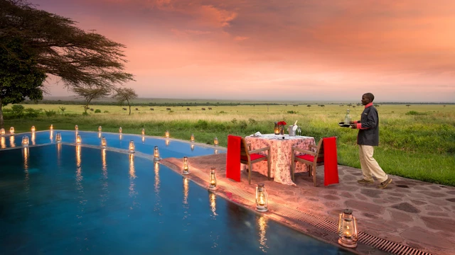 &Beyond Kichwa Tembo Tented Camp · 泳池