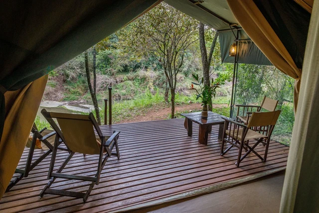Soroi Mara Bush Camp · 露台与景观