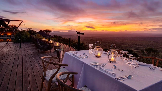 Elewana Loisaba Tented Camp · 餐厅与用餐环境
