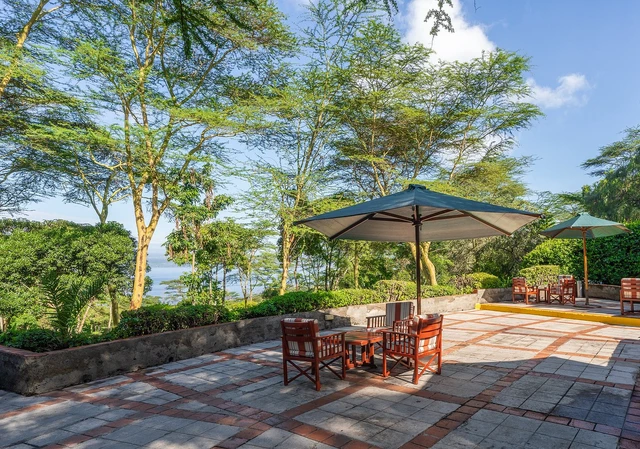 Sarova Lion Hill Game Lodge · 露台与景观