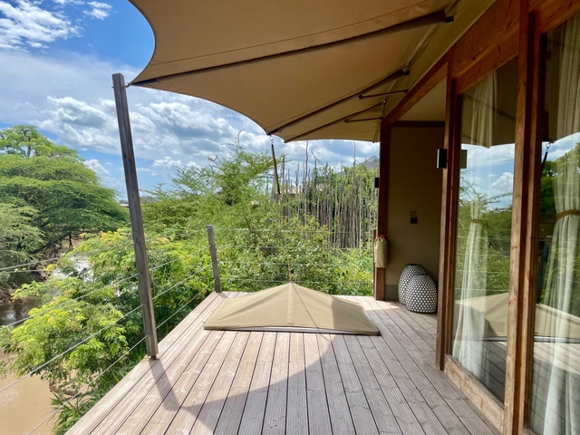 JW Marriott Masai Mara Lodge · 露台与景观