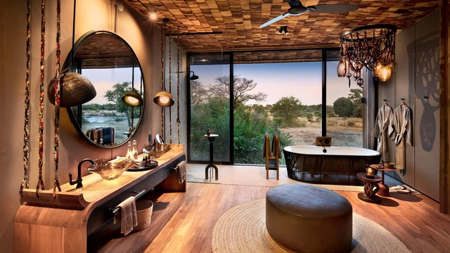 &Beyond Grumeti Serengeti River Lodge · 浴室