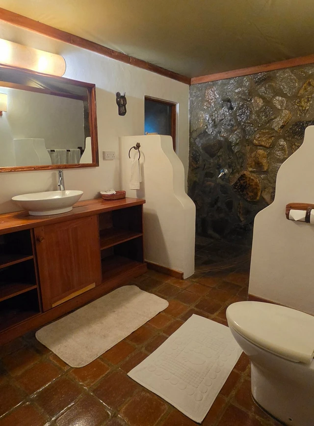 Ziwa Bush Lodge · 浴室