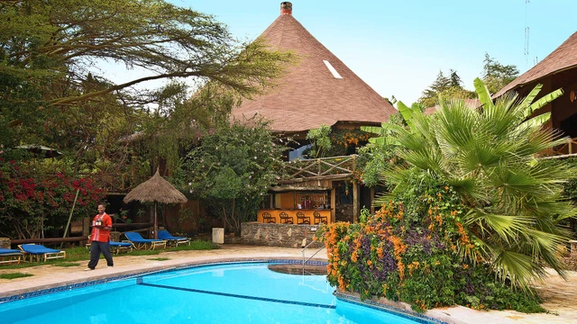 Masai Mara Sopa Lodge · 泳池