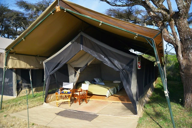 Ngorongoro Kuhama Camp · 外观与环境