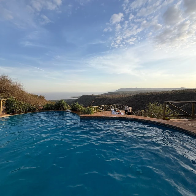 Escarpment Luxury Lodge Manyara · 泳池