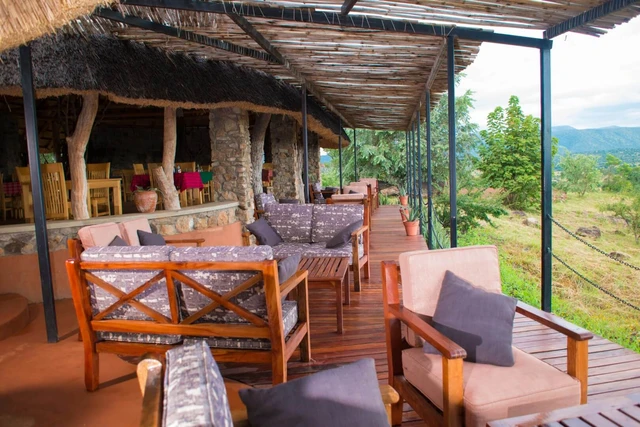 Kidepo Savannah Lodge (Safari Tent) · 休息区
