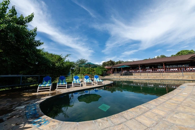 Naivasha Kongoni Lodge · 泳池