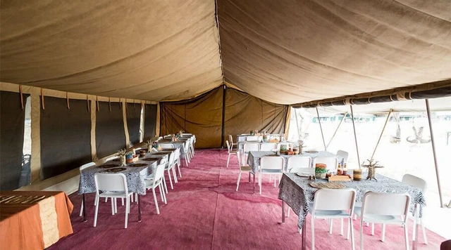 Serengeti Wild Camp · 餐厅与用餐环境