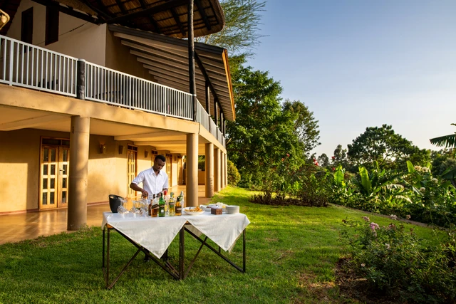 Kitela Lodge · 餐厅与用餐环境