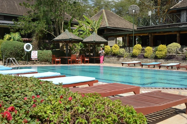 Lake Nakuru Lodge · 泳池