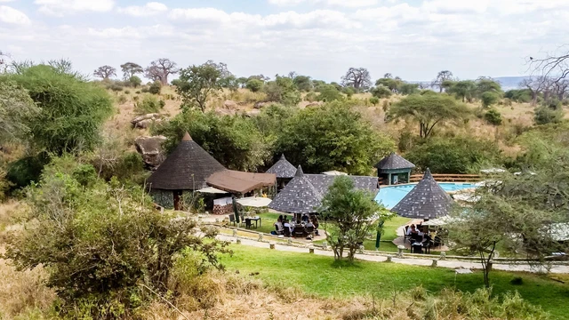 Tarangire Sopa Lodge · 外观与环境