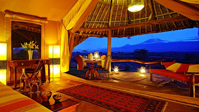 Elewana Tortilis Camp Amboseli · 休息区