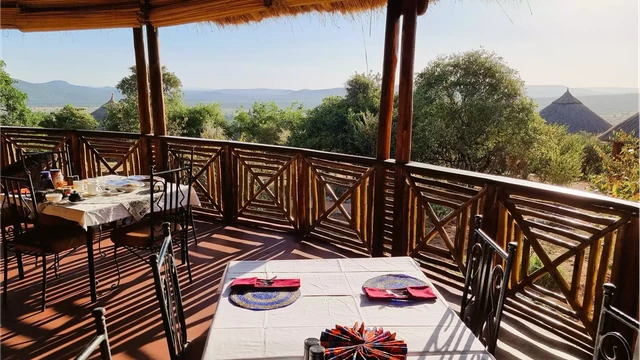 Africa Safari Maasai Boma · 餐厅与用餐环境
