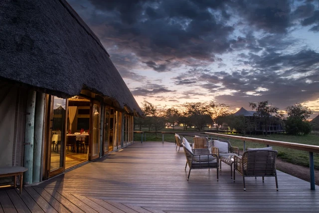 Mara Mara Tented Lodge · 露台与景观