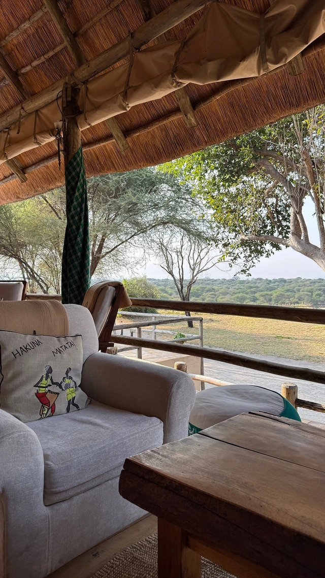 Mbali Mbali Tarangire River Camp · 休息区