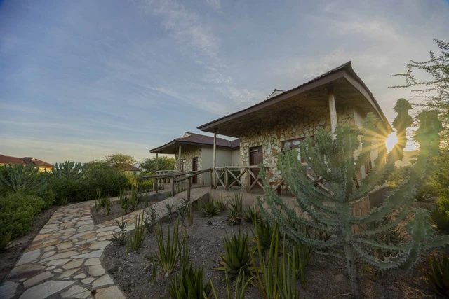 Lake Eyasi Safari Lodge · 露台与景观