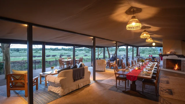 Asilia Ol Pejeta Bush Camp · 餐厅与用餐环境