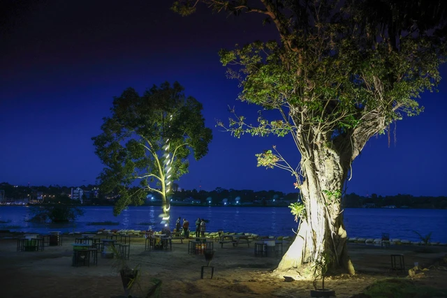 De rain Eco Beach RESORT · 露台与景观